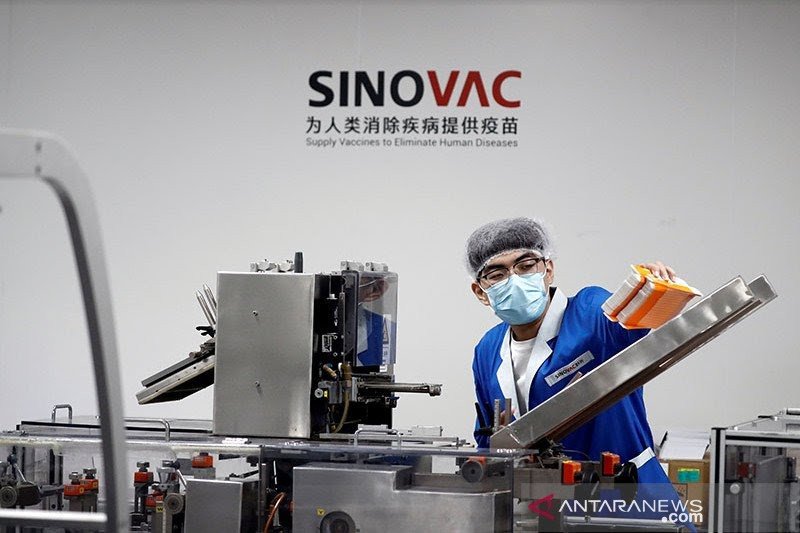 Vaksin COVID Sinovac China terlihat ampuh dalam uji klinis Brazil, laporan WSJ