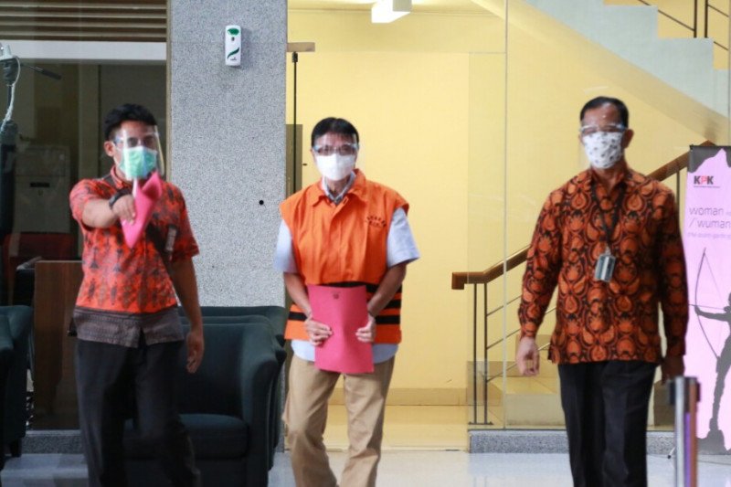 Penahanan mantan Direktur Garuda Indonesia Hadinoto diperpanjang