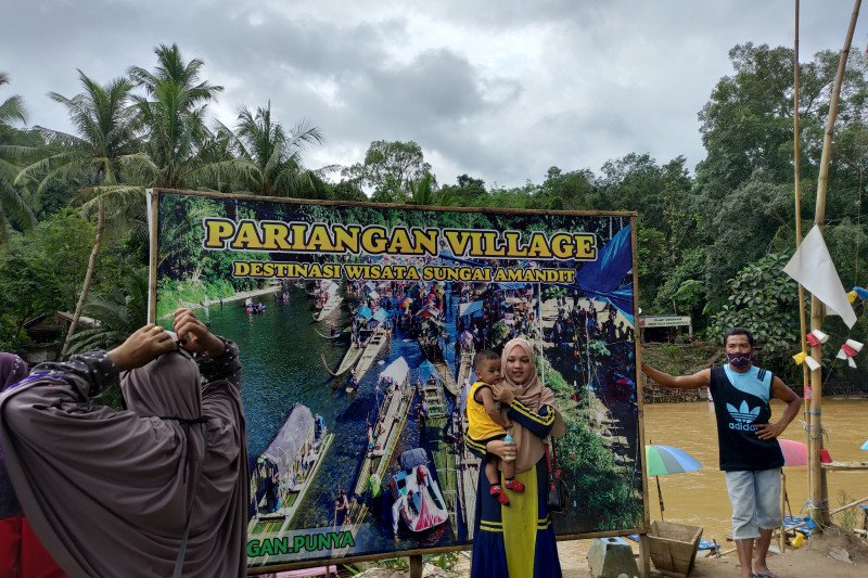 "Pariangan Village" Distenasi Wisata Sungai Amandit Hss Kalsel - Antara News Kalimantan Selatan