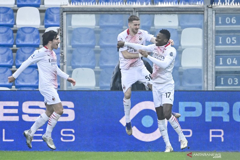 AC Milan kembali ke jalur kemenangan setelah taklukkan Sassuolo
