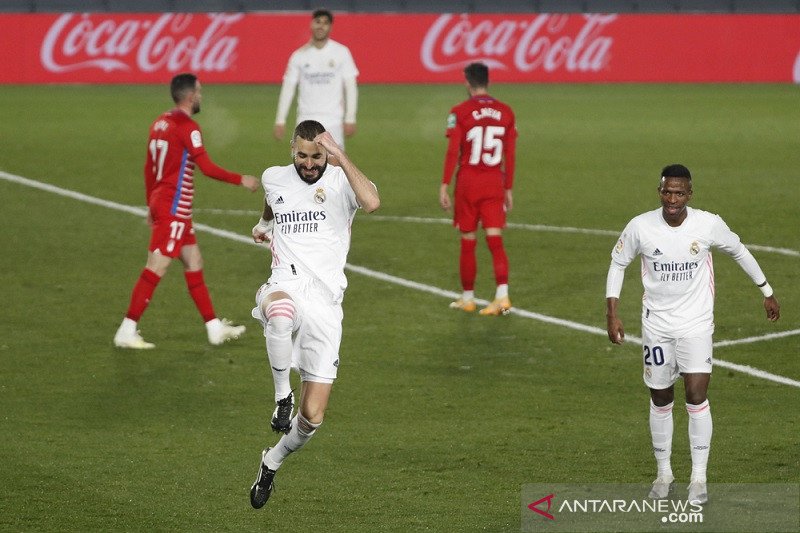 Real Madrid menang atas Granada