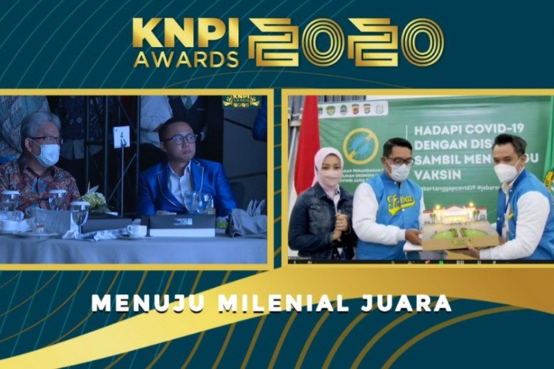 KNPI nobatkan Ridwan Kamil Bapak Pembangunan Kepemudaan Jawa Barat