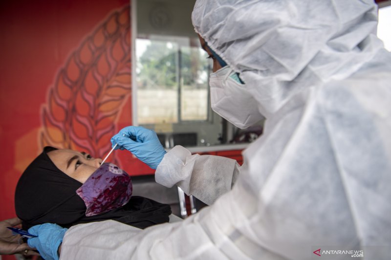 Tes Cepat Antigen Di Exit Tol Kayu Agung