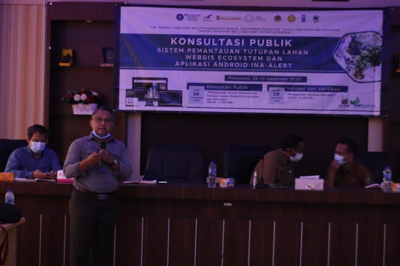 IPB bersama LAPAN uji sistem pendukung pemantauan tutupan lahan