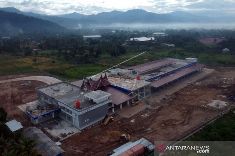 Progres Pembangunan Terminal Di Padang