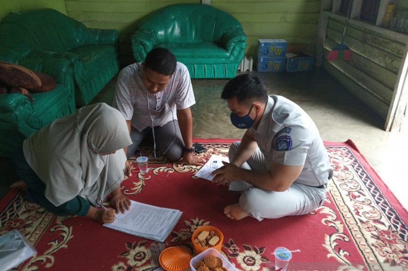 Meski hari libur petugas Jasa Raharja survei ahli waris korban kecelakaan