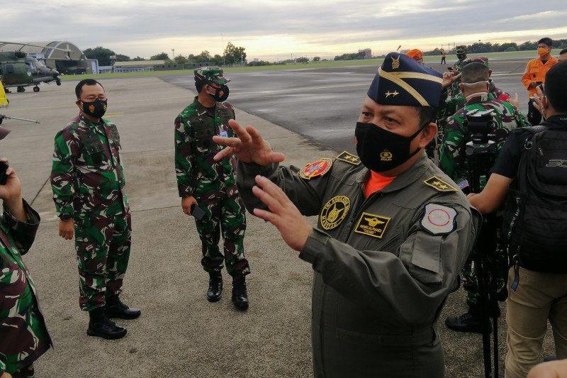 150 personel dari Koopsau dan Korpaskhas bantu pencarian pesawat Sriwijaya Air