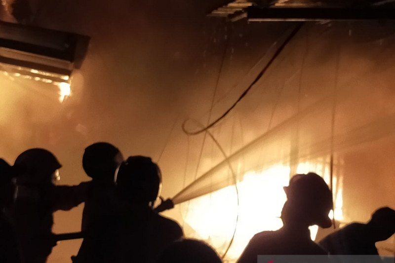 40 rumah hangus dilalap api di Nunukan