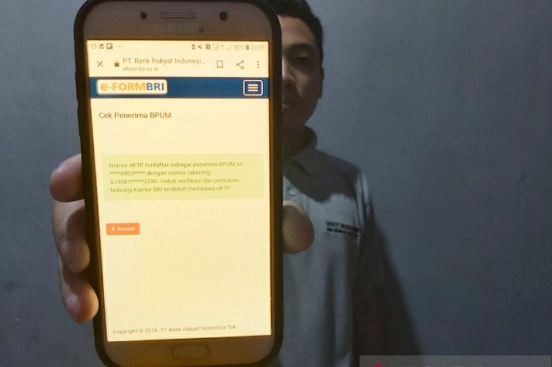 BRI imbau warga Sulteng diminta cek status penerima BPUM melalui web