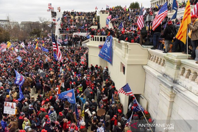 Trump akui bertanggung jawab sebagian atas kerusuhan di Capitol