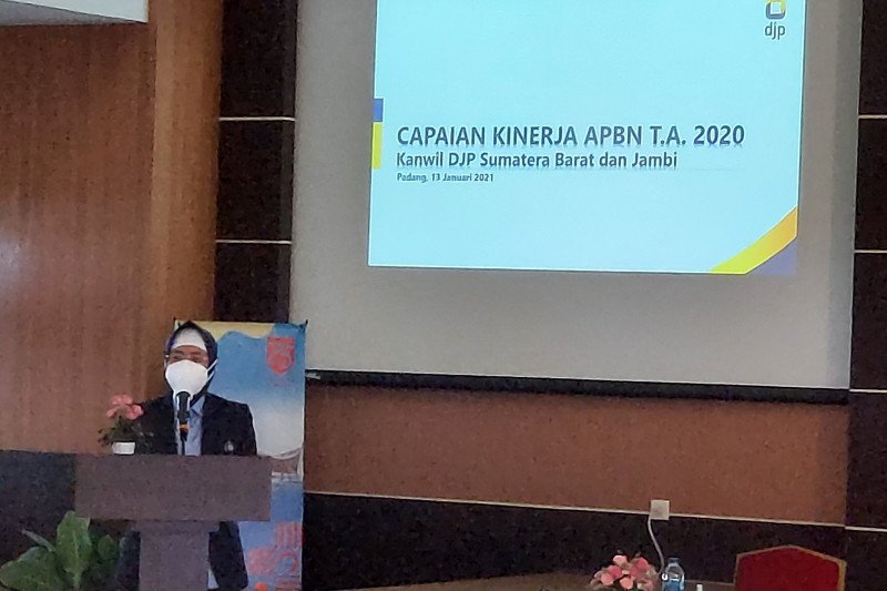 Realisasi penerimaan pajak di Sumbar pada 2020 mencapai Rp3,92 triliun