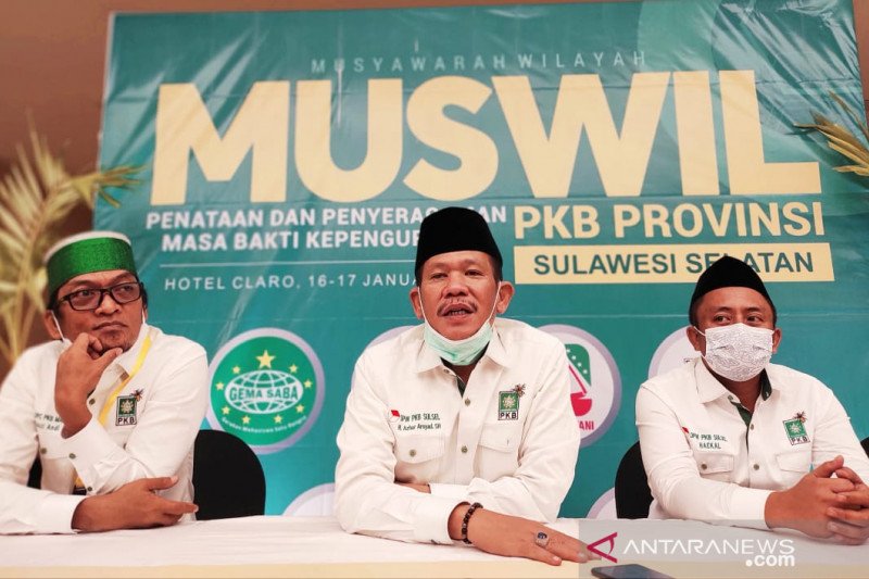 Azhar Arsyad kembali pimpin PKB Sulawesi Selatan