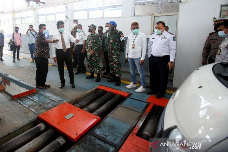 Hasil kir kendaraan di Batam pakai Bukti Lulus Uji Elektronik