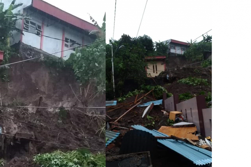 Tiga warga Manado meninggal karena tanah longsor dan banjir