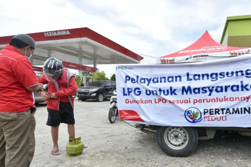 Pertamina operasi pasar LPG di 11 titik lokasi gempa Sulbar