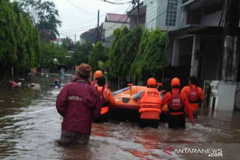 Hujan lebat akibatkan 22 titik genangan di Bekasi