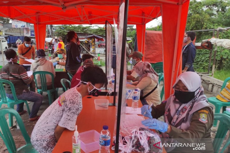 72 pelanggar prokes terjaring operasi yustisi Pemkot Bekasi