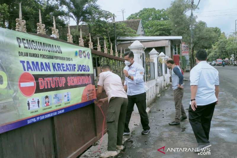 Dua taman di Cianjur ditutup antisipasi kerumunan massa