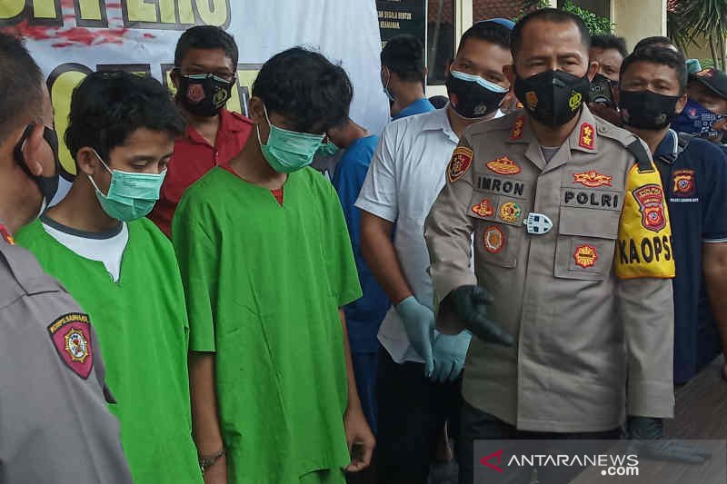 Polres Cirebon tangkap dua berandalan bermotor resahkan masyarakat