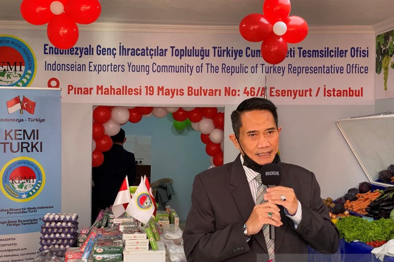 Konjen RI di Istanbul resmikan toko Indonesia dorong ekspor ke Turki