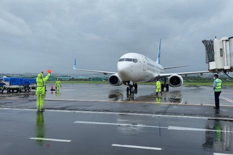 Bandara Semarang kembali beroperasi pascabanjir