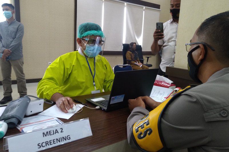 Kapolres Payakumbuh, AKBP Alex Prawira belum bisa divaksin karena miliki riwayat penyakit jantung