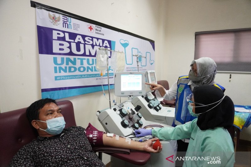 Jasa Marga dukung donor plasma BUMN bagi Indonesia