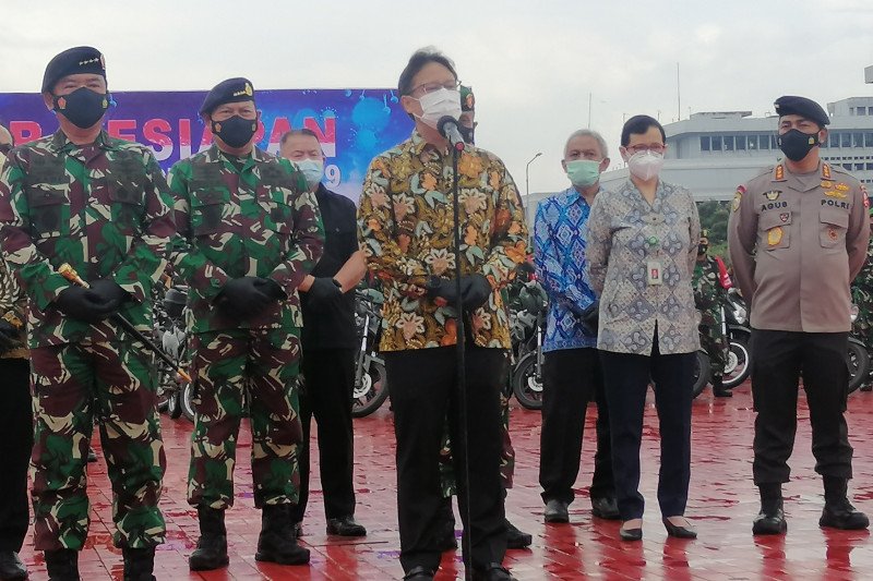 Tekan laju penyebaran COVID-19 diperlukan kerja sama TNI-Polri