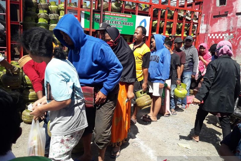 Pemprov Sulteng tetapkan HET baru elpiji subsidi jadi Rp18.000