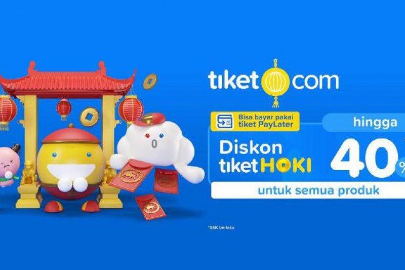 tiket.com gelar program diskon tiketHoki