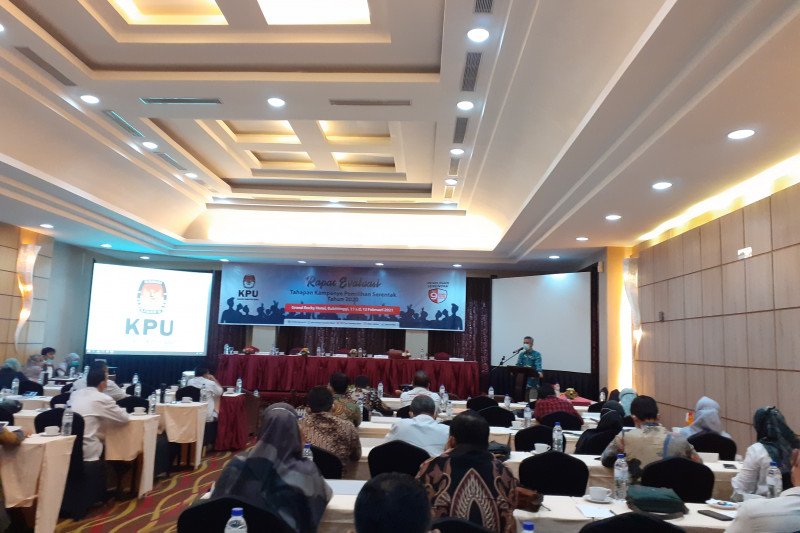 KPU Sumbar evaluasi tahapan kampanye pemilihan serentak 2020