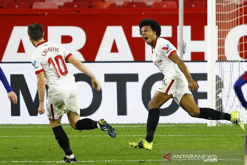 Sevilla menangi leg pertama kontra Barcelona di semifinal Copa del Rey