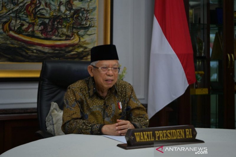 Wapres Ma'ruf Amin: Berpikir sempit sebabkan negara berpenduduk Muslim jadi miskin