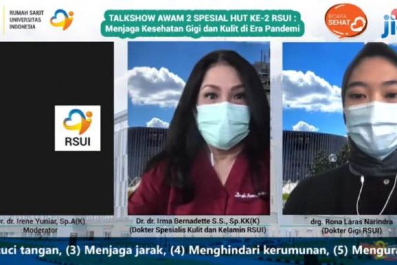 Dokter RSUI beri tips tangani 'mask acne', apa saja?