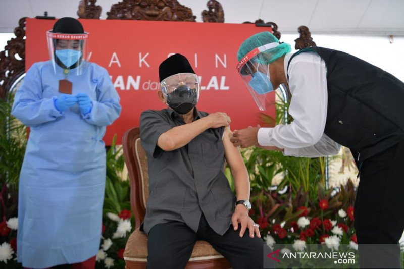 2.104.967 orang Indonesia sudah disuntik vaksin COVID-19
