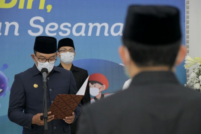 Gubernur  lantik 545 pejabat di Pemprov Jabar