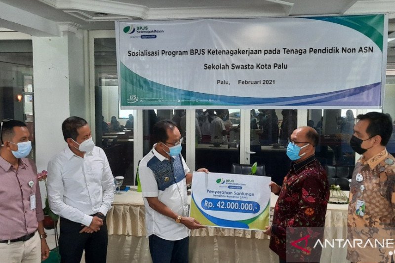Pemkot Palu upayakan guru honorer terlindungi program BPJAMSOSTEK