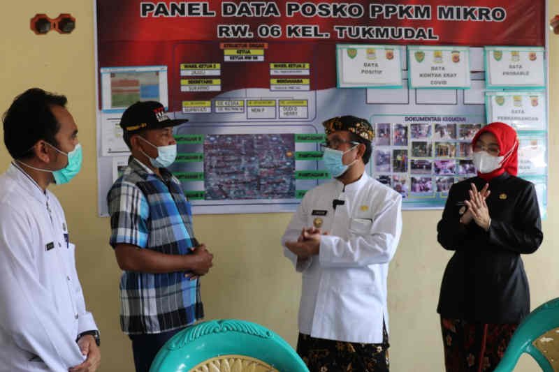 Satgas COVID-19 cek pelaksanaan PPKM mikro di wilayah Cirebon