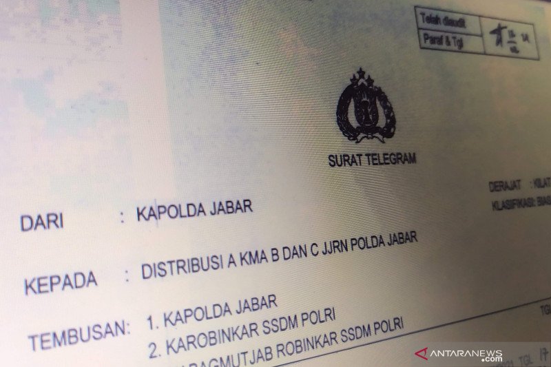 Polda Jabar tunjuk Kompol Fajar jabat Kapolsek Astanaanyar