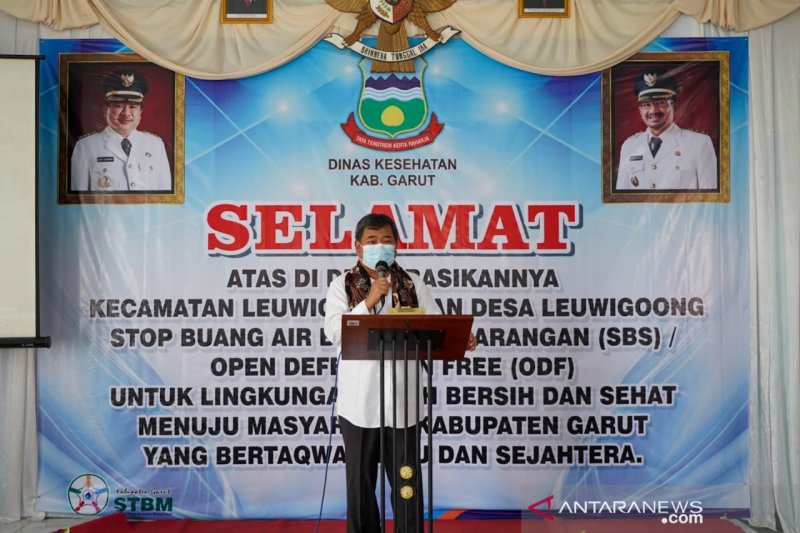 Bupati Garut menargetkan bebas BAB sembarangan dalam setahun