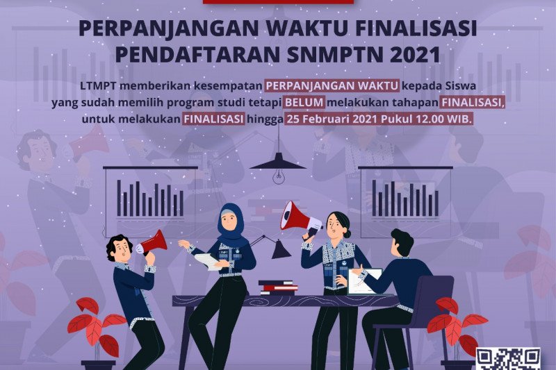 LTMPT beri perpanjangan waktu finalisasi pendaftaran SNMPTN