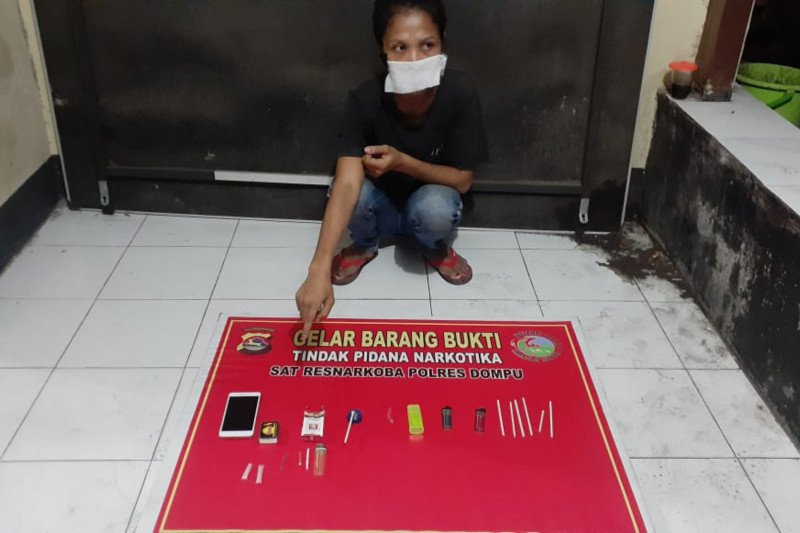 Apes, hendak transaksi narkoba di pertokoan, wanita ini ditangkap polisi
