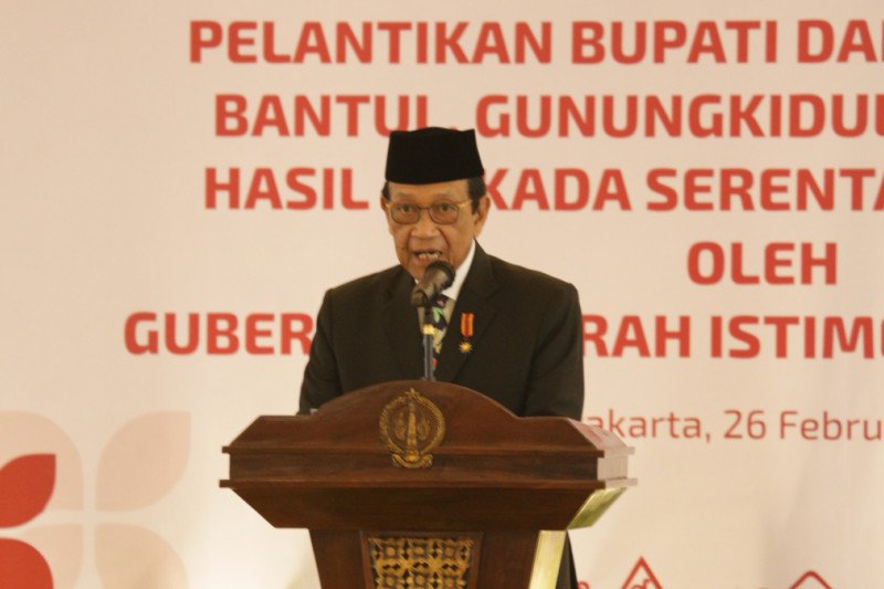 Sultan HB X minta bupati di tiga kabupaten segera belanjakan APBD