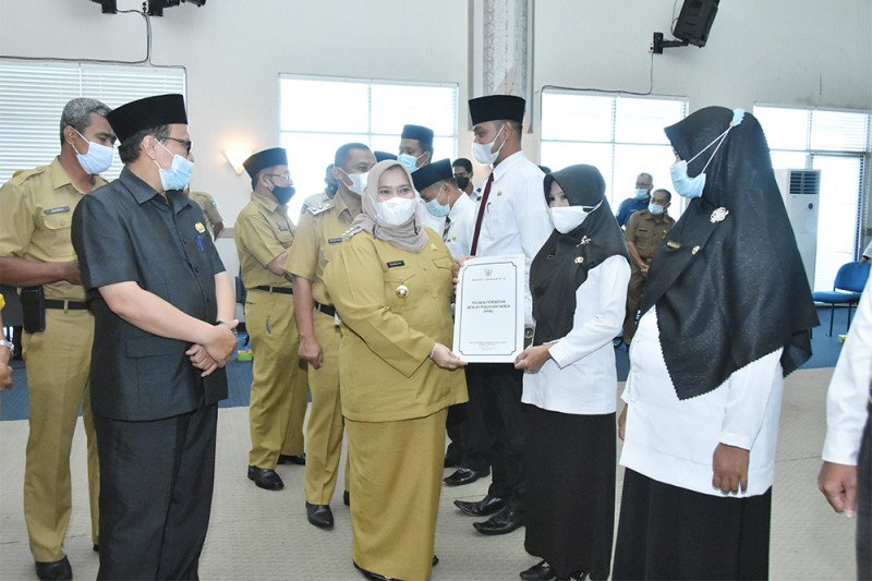 Serahkan SK PPPK, ini pesan Bupati Bengkalis