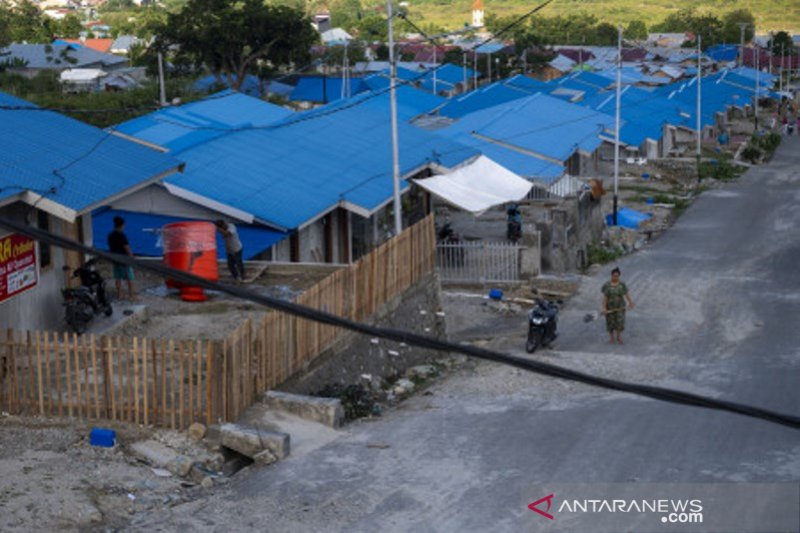 Huntap yang dibangun kementerian  PUPR  siap huni di Palu