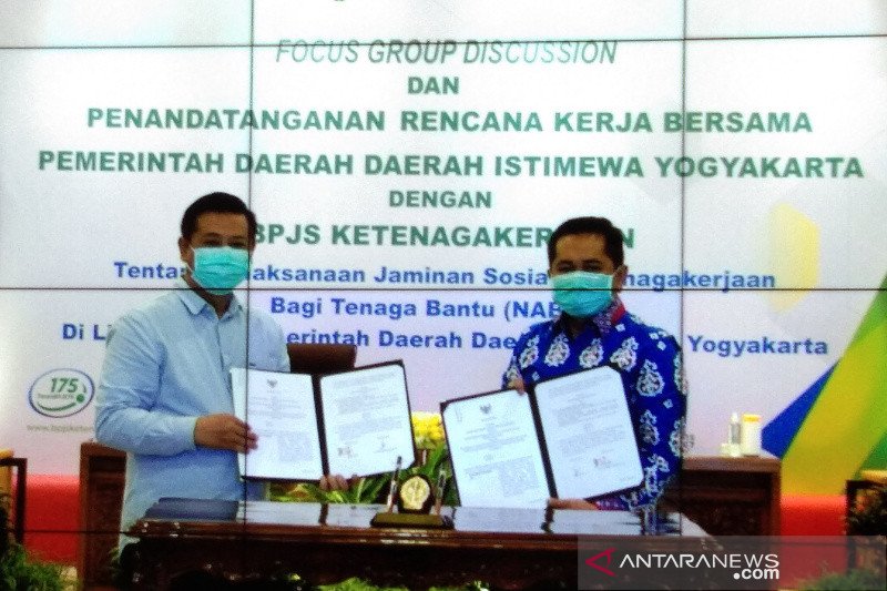 BPJS Ketenagakerjaan-Pemda DIY kerja sama kepesertaan tenaga bantu DIY
