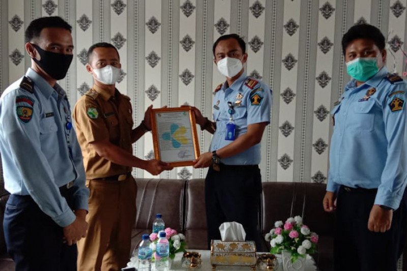 Rutan IIB Kotabumi dapat sertifikat "Laik Hygiene Sanitasi" dari Dinkes