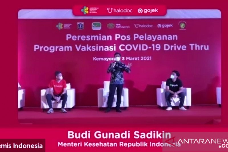 Menkes Budi: 45 juta orang bakal mendapatkan vaksin hingga Juni