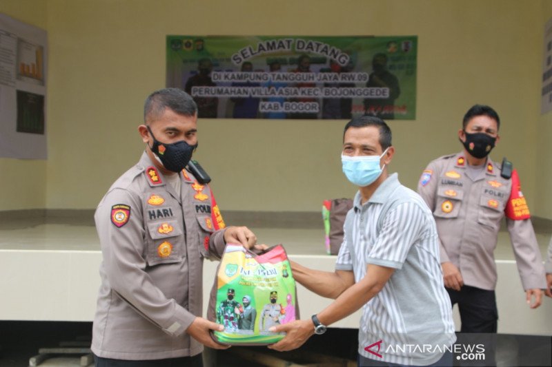 Kampung Tangguh Bojong Gede Depok tekan penyebaran COVID-19