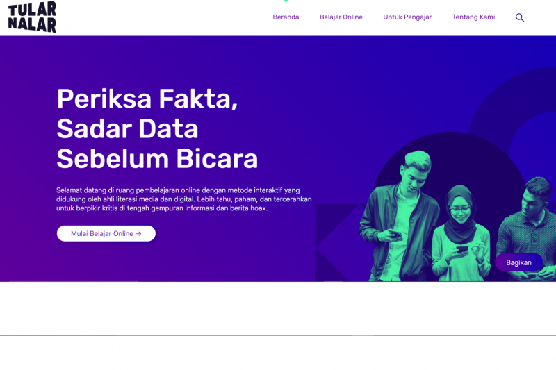 Tular Nalar luncurkan website bantu pelajar dan pengajar berpikir kritis